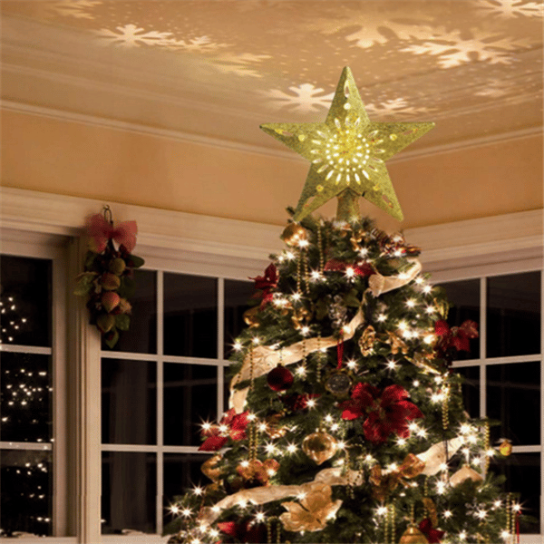 🎄Jul -49% rabatt🎅Lumestorm Pentagram projektorlampa