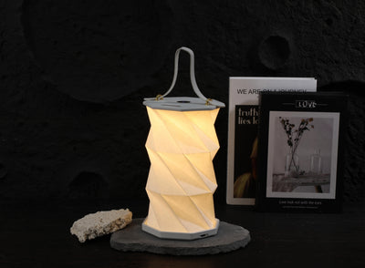 Hopfällbar Lampa Med Handtag