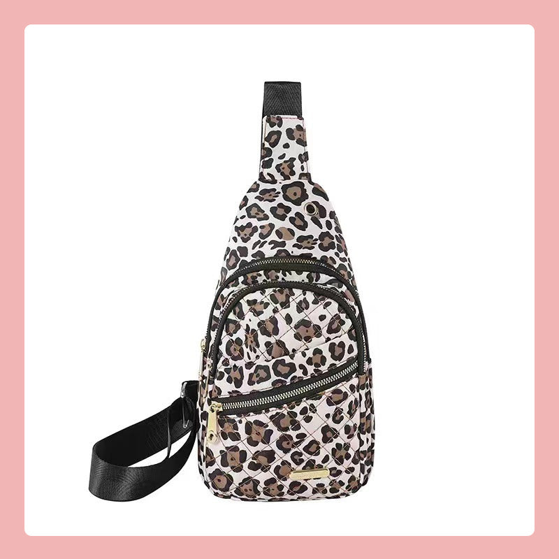 đïžStöldskyddsbroderi enfĂ€rgad Crossbody-vĂ€ska för dagliga resor