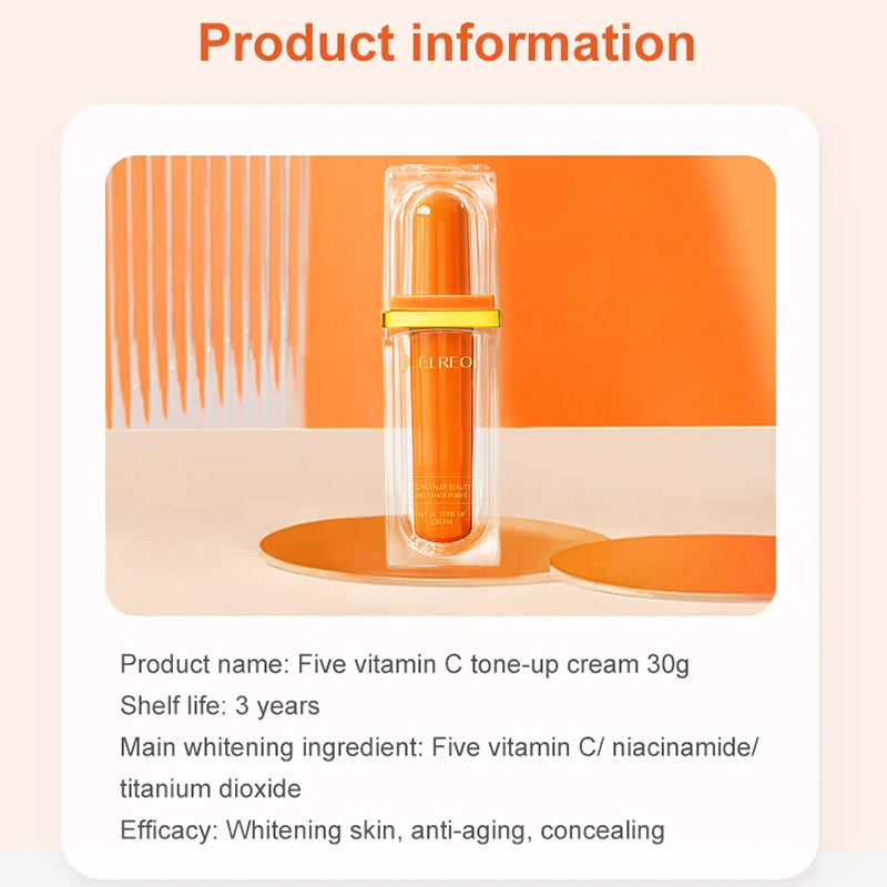 đSTORT REA!đ Multi-Vitamin C Naturell SminkkrĂ€m