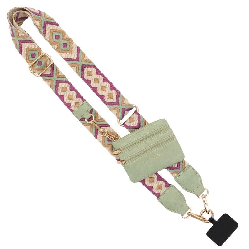 đPhone Strap med blixtlĂ„sförsedd vĂ€ska
