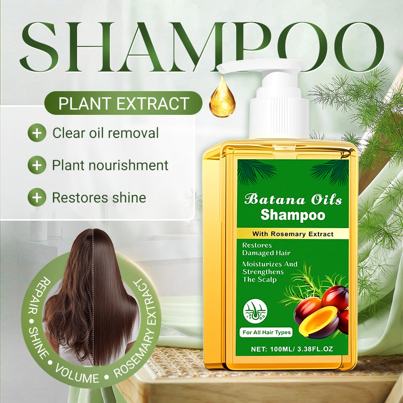 Batana Oil Shampoo med extrakt av rosmarin