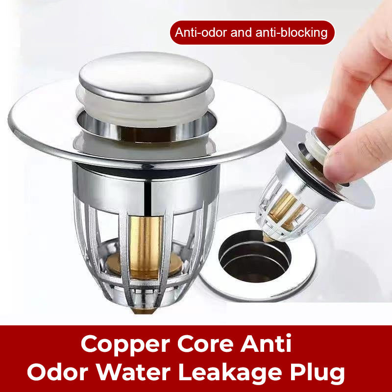 Kopparkärna Anti-Odor Vattenläckage Plug