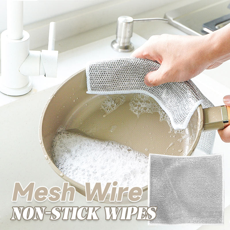 Mesh Oljefri ståltråd Rag(5 PCS)