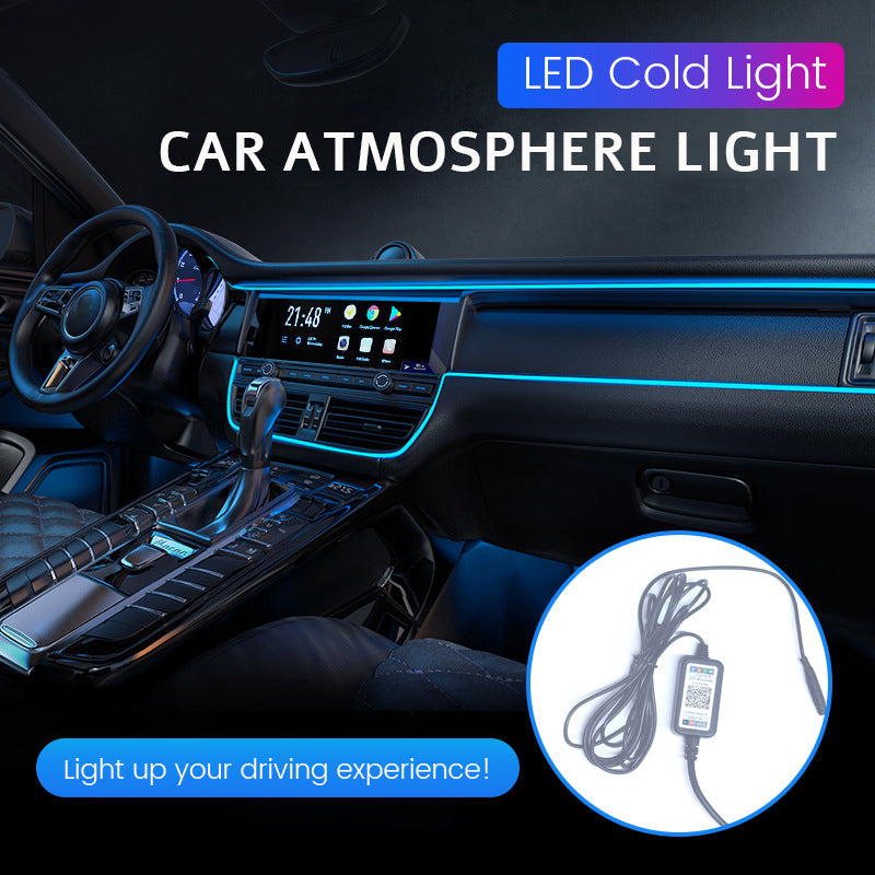 LED kallt ljus bil atmosfÀr ljus