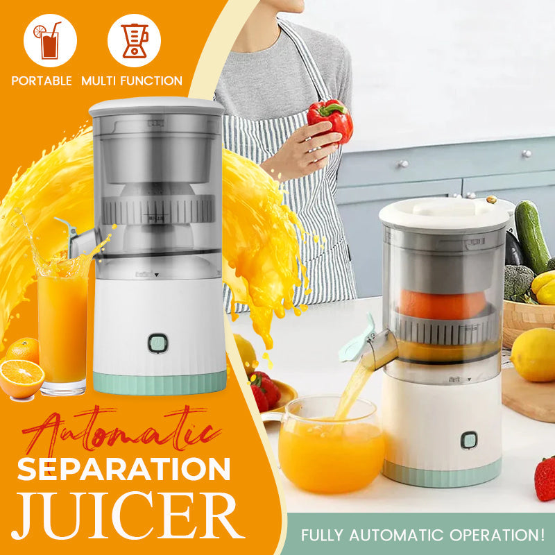 Juicemaskin med automatisk separering