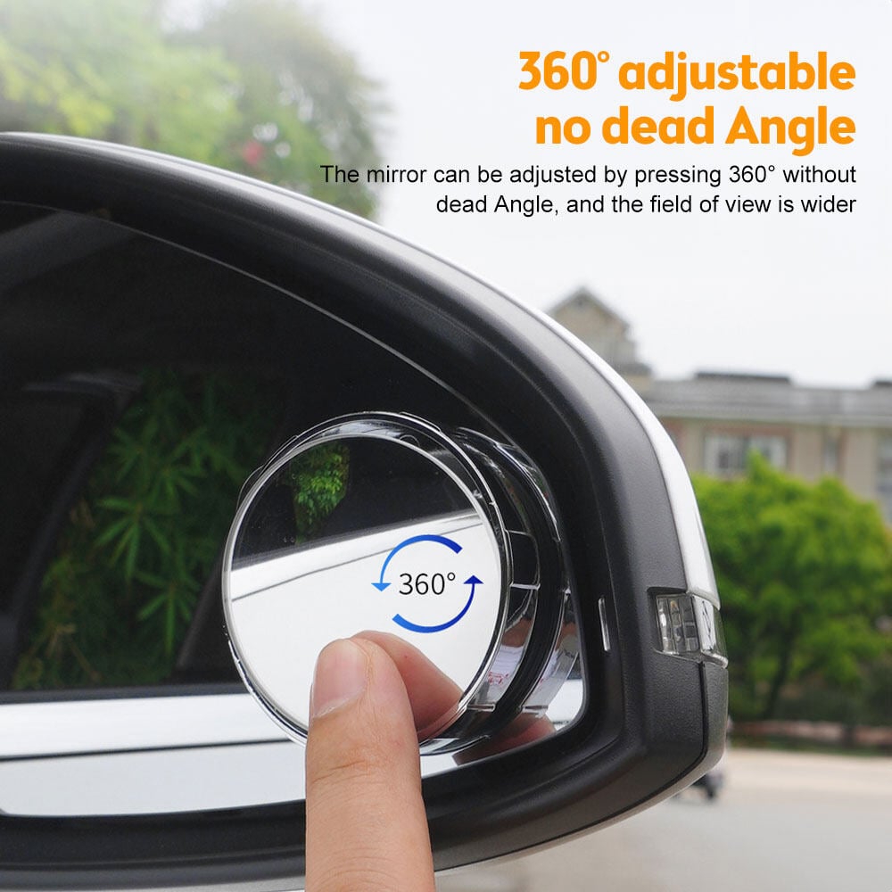 Sugkopp bil konvex dödvinkelspegel (1 set / 2 st)/Suction cup car convex wide-angle mirror (1 set / 2 pcs)Backspegel