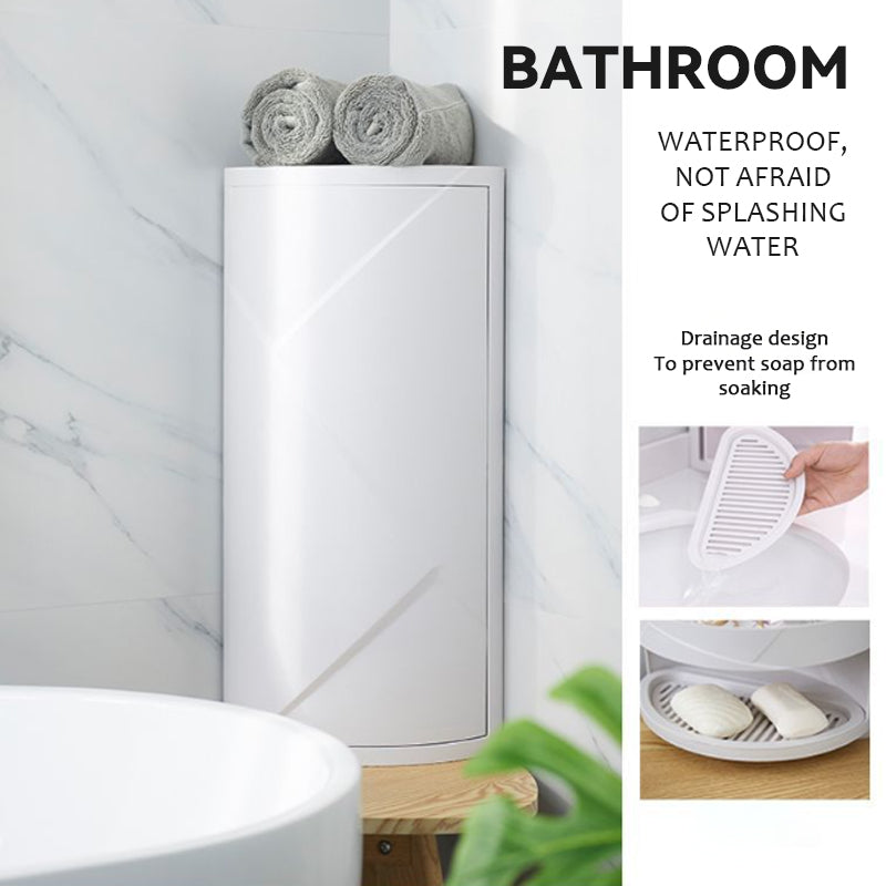 Rotera Triangulär Förvaringshylla: En Kombination av Enkelhet och Funktionalitet 🛁✨