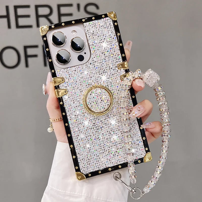 ✨Sparkle Crystal Armband Telefonfodral