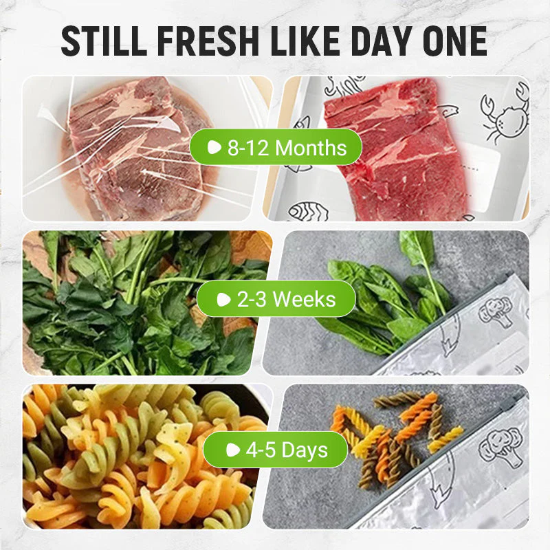 ⏳Begrenzte Zeit 50% Rabatt💥🌿Verschließbare Alu-Frischhaltebeutel wiederverwendbar