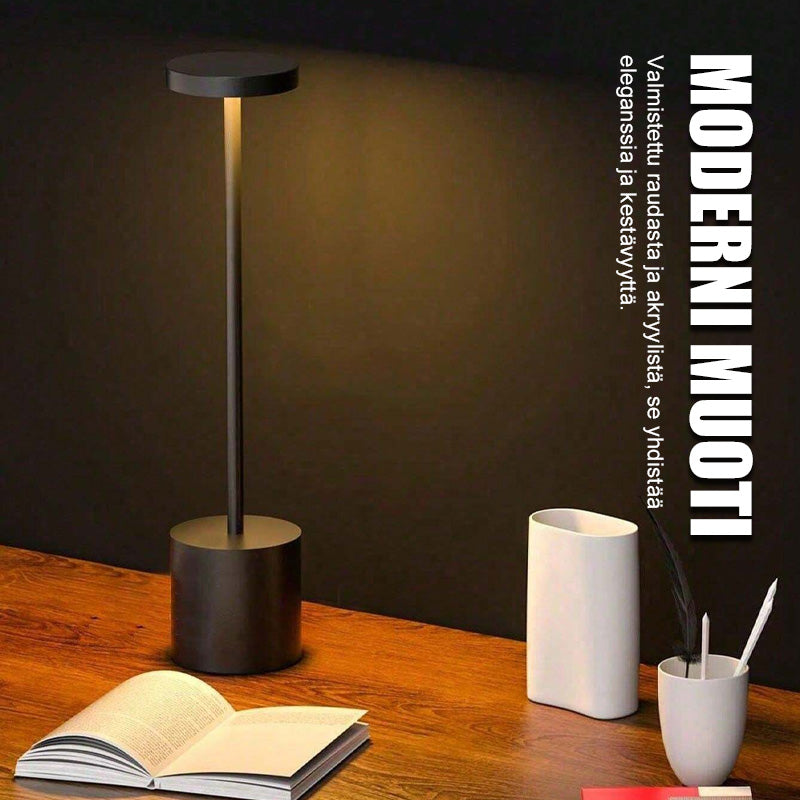 Sovrum LED bordslampa nattlampa uppladdningsbar nattlampa