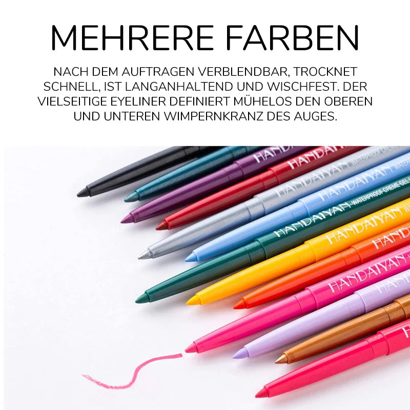 20-Teiliges Set Mit Farbigen Eyeliner-Stiften(20-delars set med färgade eyelinerpennor).