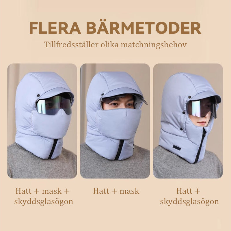 Vindtät Huva I Fleece