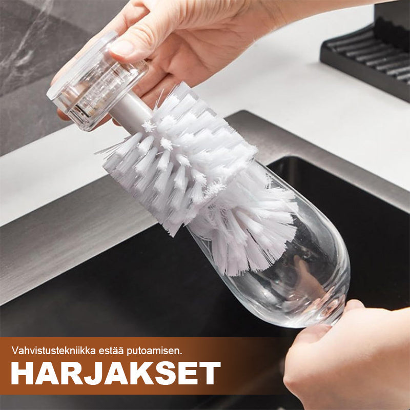 Borste för sugkoppsflaska/Suction Cup Bottle Brush