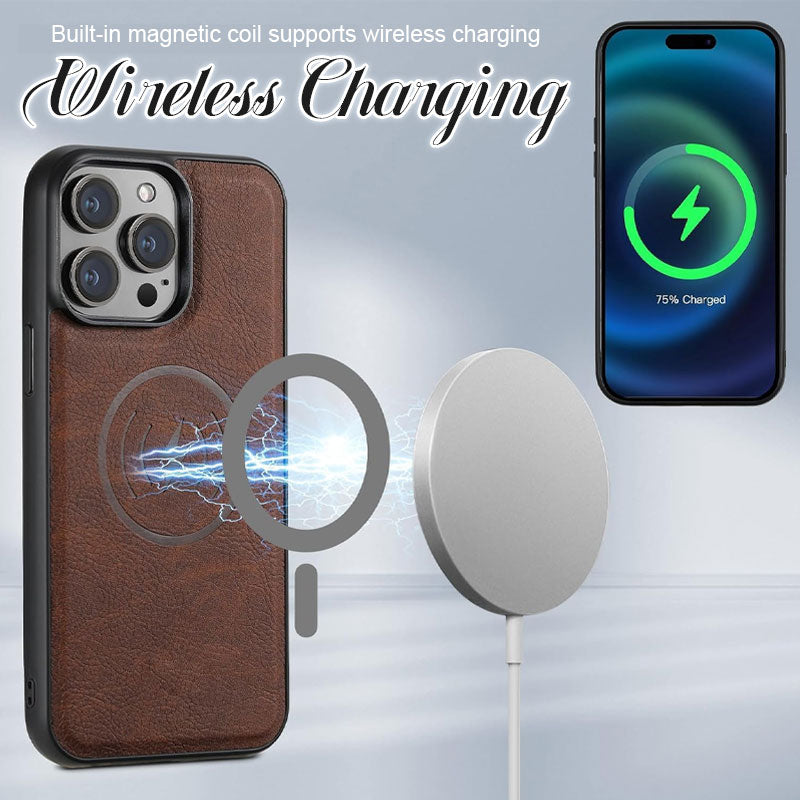 Magnetisk korthållare Mobiltelefonfodral
