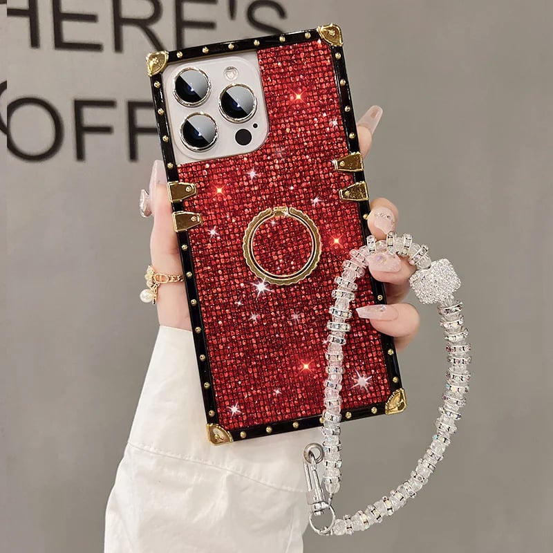 ✨Sparkle Crystal Armband Telefonfodral