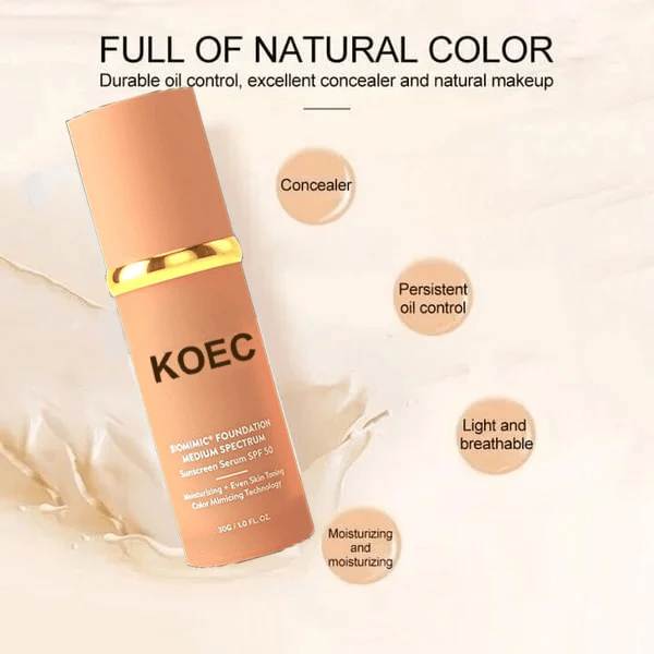 4-in-1 Bionic Concealer Flytande Foundation