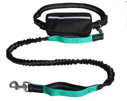 Handsfree Hundkoppel med Praktisk Midjeväska