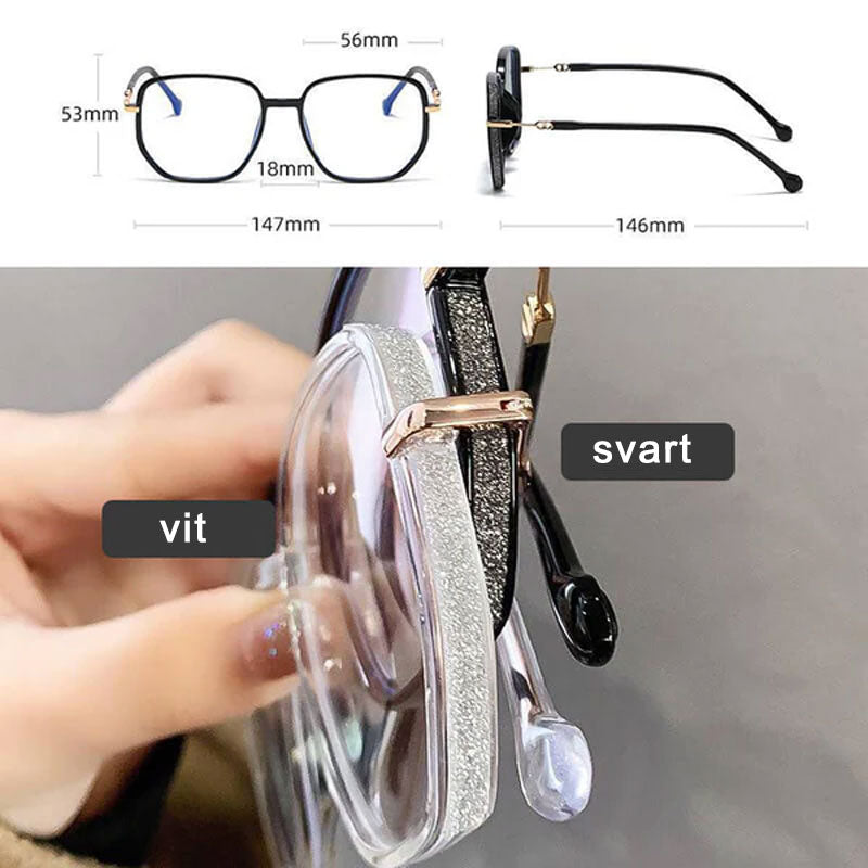 đ De senaste damglasögonen Ă„r 2025đ Moderiktiga glasögon mot blĂ„tt ljus för en yngre look
