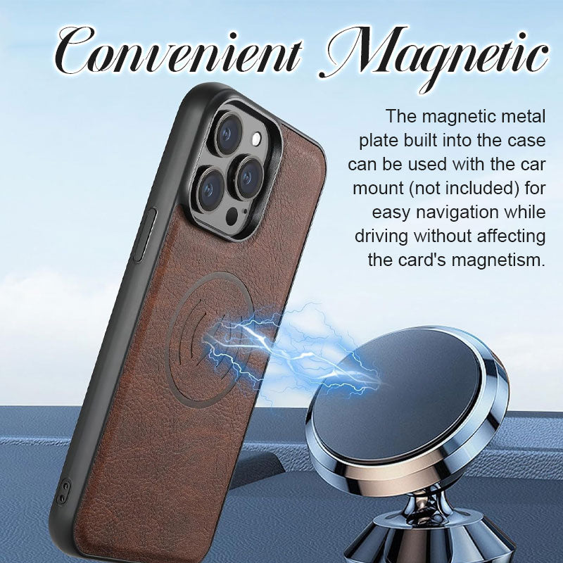Magnetisk korthållare Mobiltelefonfodral