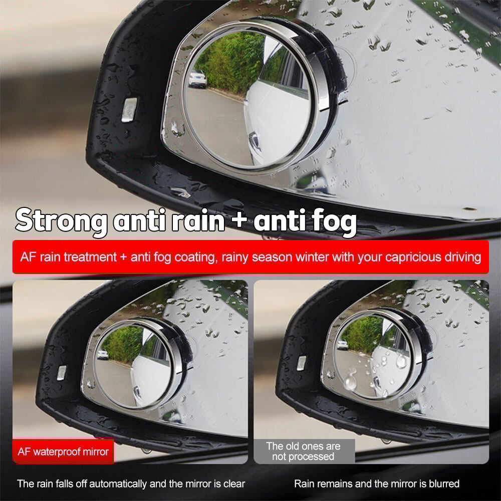 Sugkopp bil konvex dödvinkelspegel (1 set / 2 st)/Suction cup car convex wide-angle mirror (1 set / 2 pcs)Backspegel