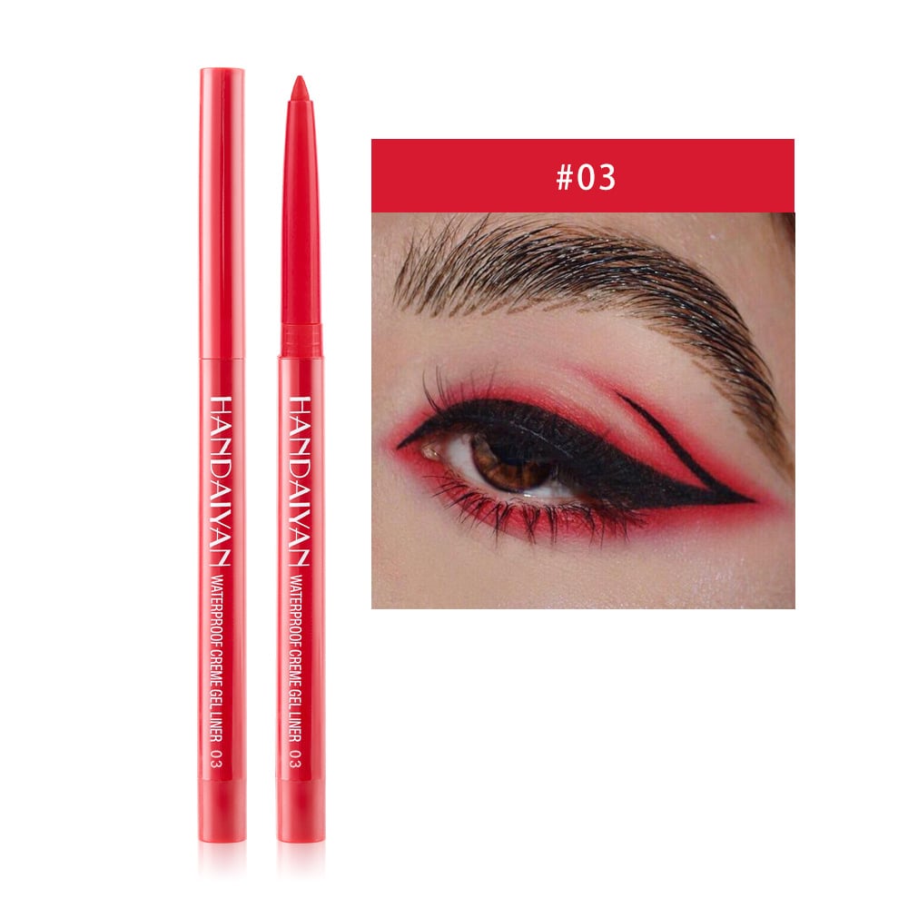 20-Teiliges Set Mit Farbigen Eyeliner-Stiften(20-delars set med färgade eyelinerpennor).