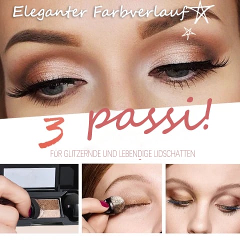 đPerfekt tvĂ„fĂ€rgad ögonskugga