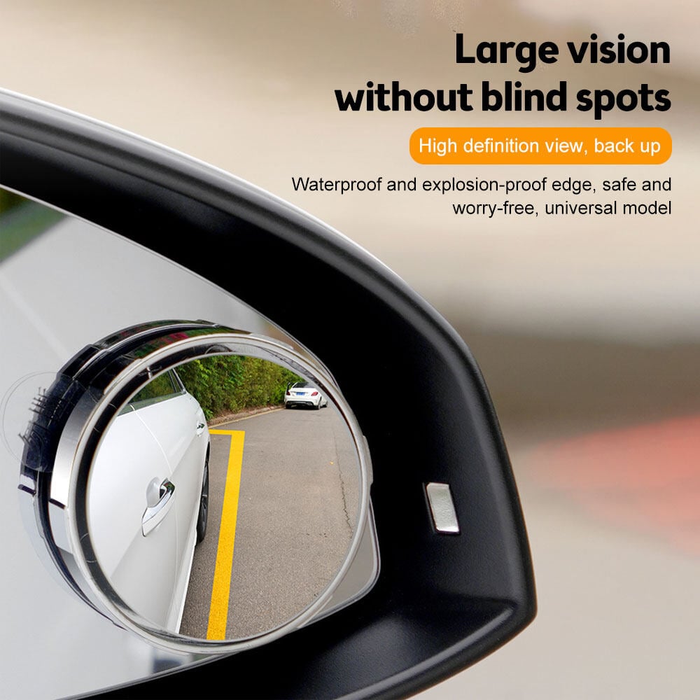 Sugkopp bil konvex dödvinkelspegel (1 set / 2 st)/Suction cup car convex wide-angle mirror (1 set / 2 pcs)Backspegel