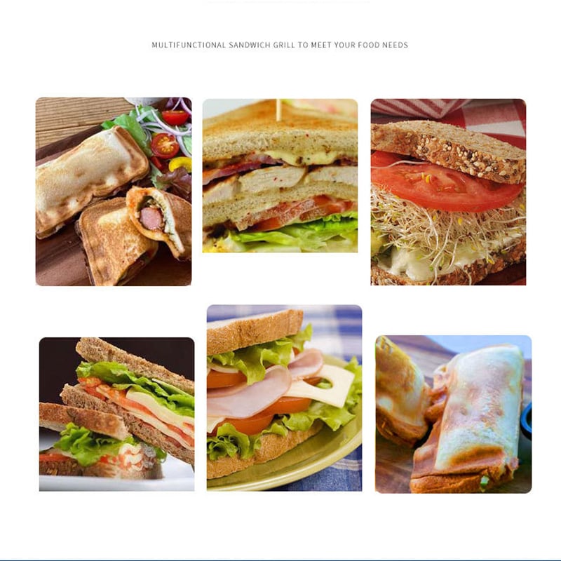 Dubbelsidig Smörgåsbakpanna-Double-sided Sandwich baking pan