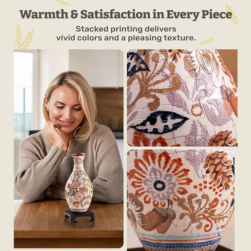 đJulkampanj-49% rabattđ3D Art Puzzle Vase