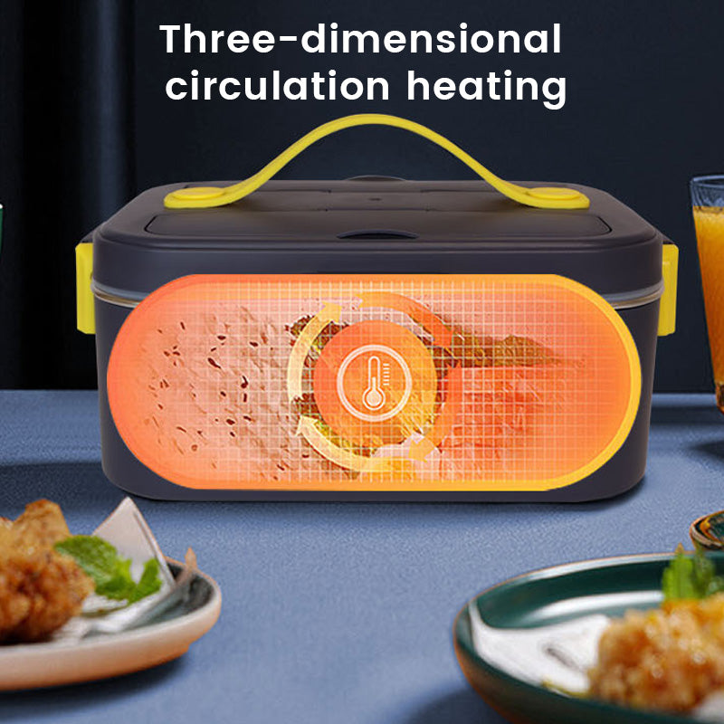 Hushåll Bilmonterad två-i-ett elektrisk uppvärmning Lunchlåda