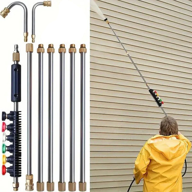 Högtryckstvättsats med 4000 PSI