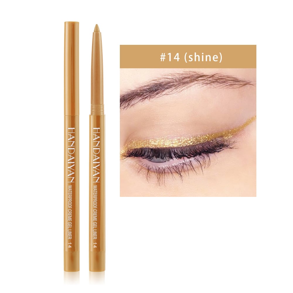 20-Teiliges Set Mit Farbigen Eyeliner-Stiften(20-delars set med färgade eyelinerpennor).