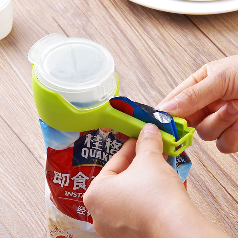 Plastic Food Bag Clips (4 Pcs)