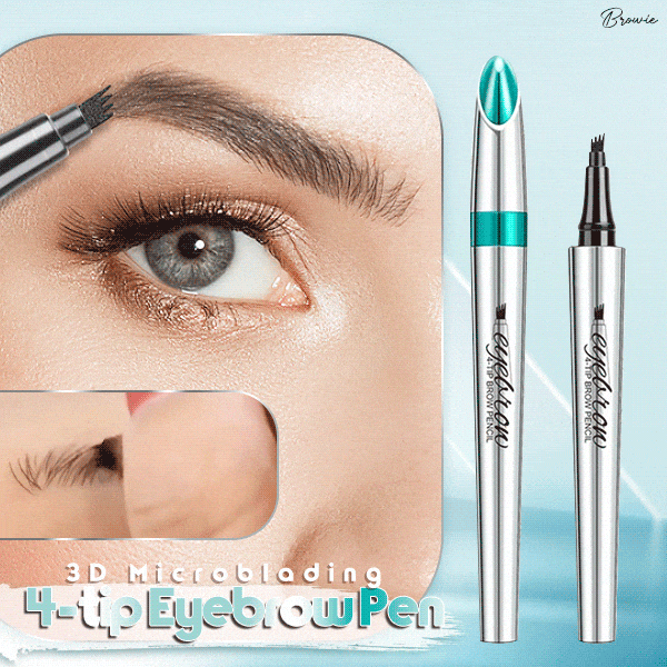 ăđ„Köp 1 FĂ„ 1 Gratisă3D VattentĂ€t Microblading Ăgonbrynspenna 4 Gaffelspets Tatueringspenna
