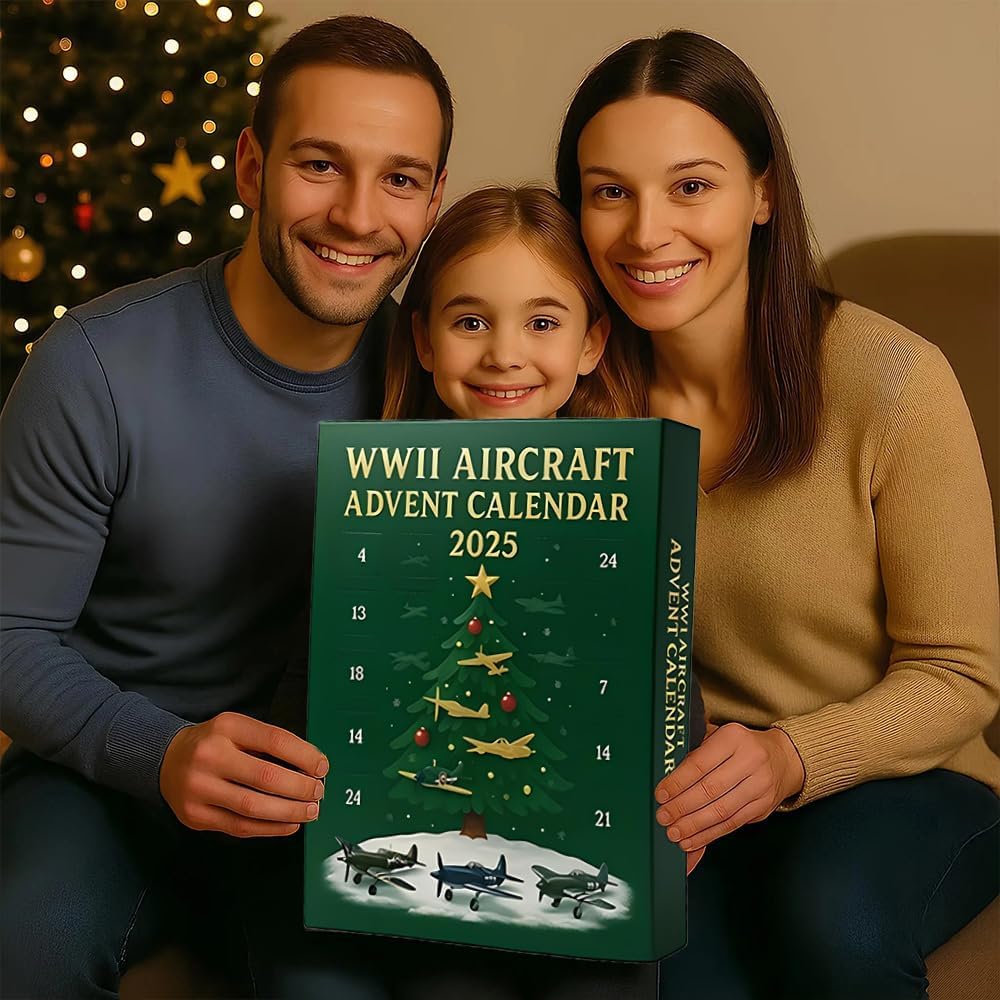 WWII Flygplansadventskalender 2025 – 24 dagar med ikoniska krigsflygplan