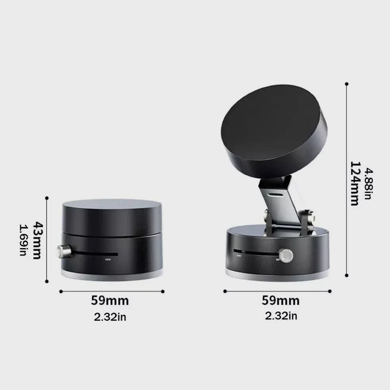 Vakuumsugande magnetiskt telefonstativ
