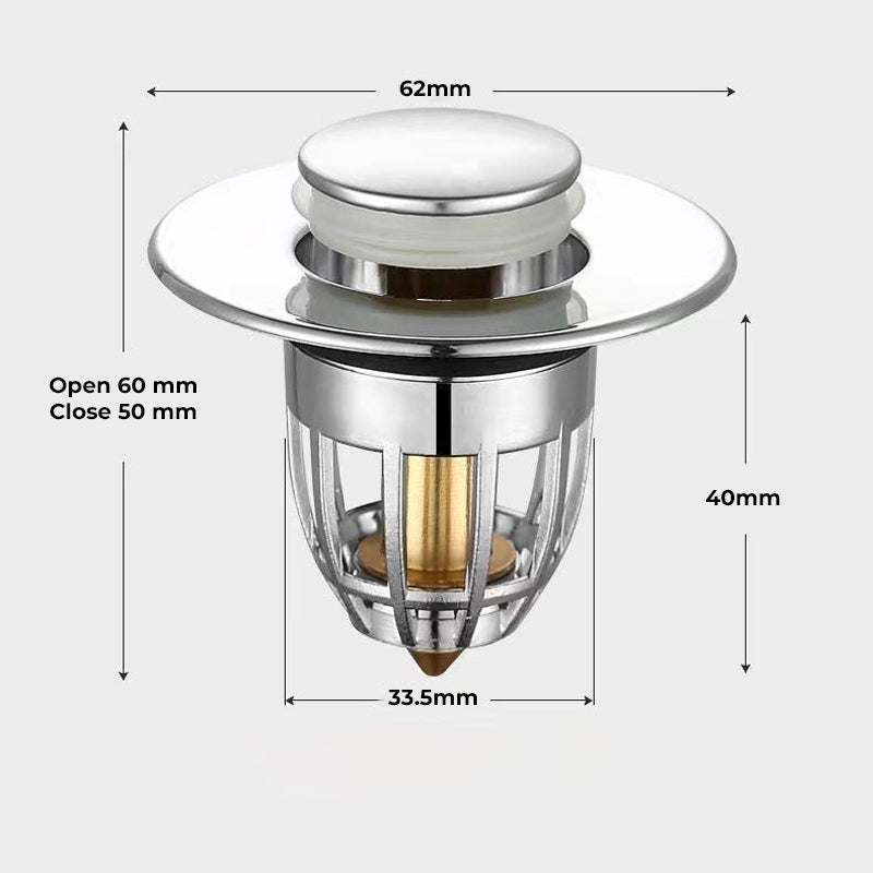 Kopparkärna Anti-Odor Vattenläckage Plug