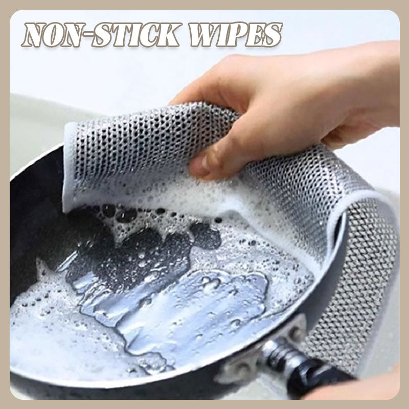 Mesh Oljefri ståltråd Rag(5 PCS)