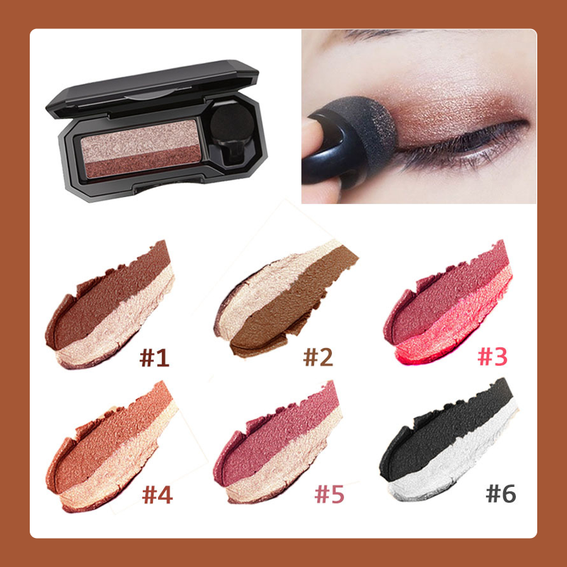 đPerfekt tvĂ„fĂ€rgad ögonskugga