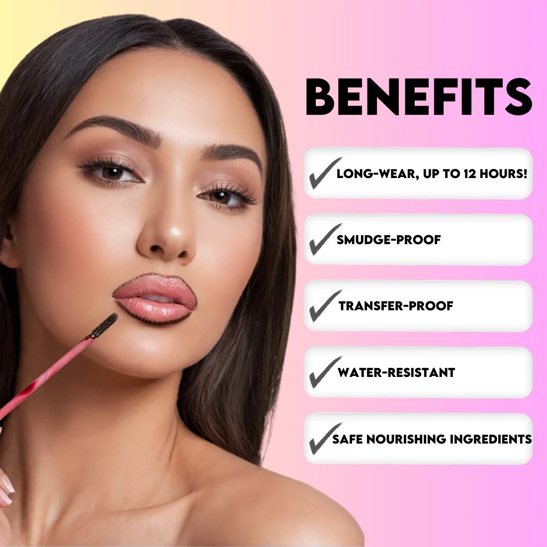 Tear Off Läppglans Lip Liner