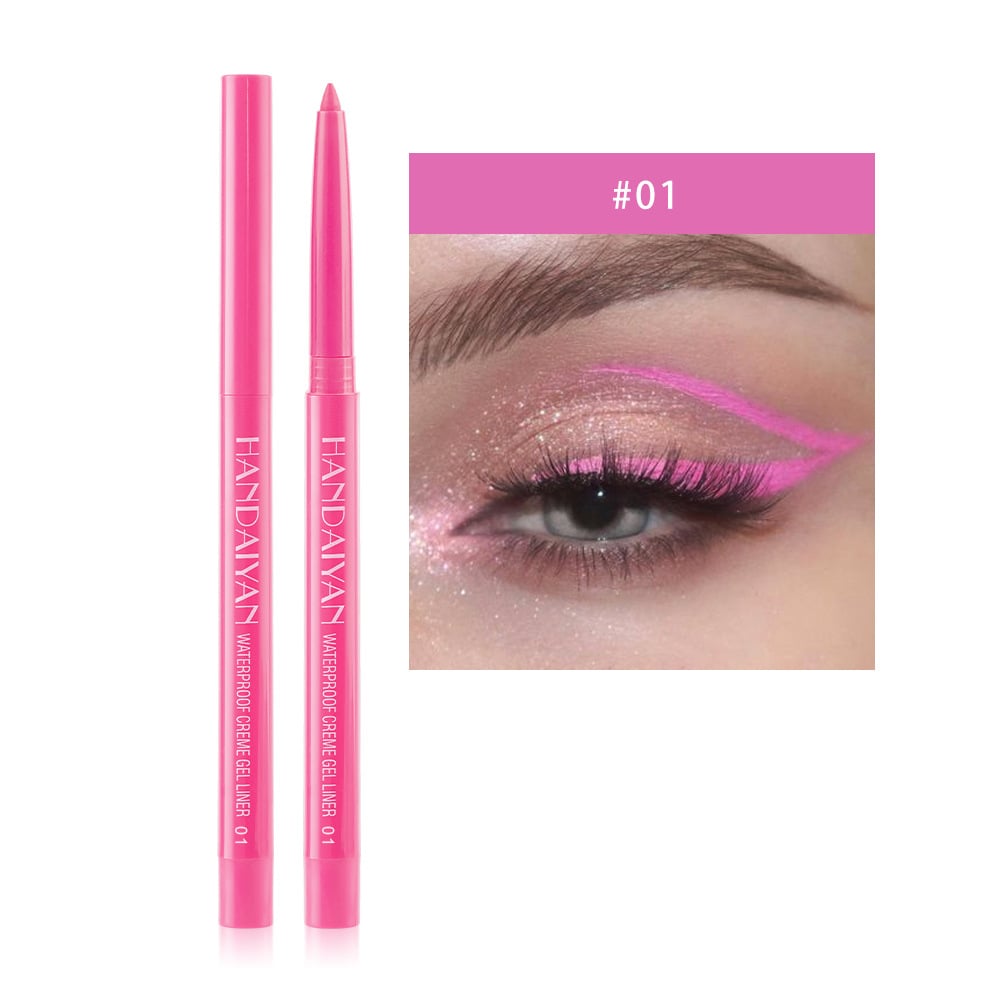 20-Teiliges Set Mit Farbigen Eyeliner-Stiften(20-delars set med färgade eyelinerpennor).