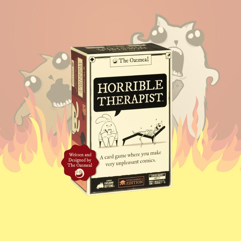 đČ Exploding Kittens Horror Double Edition kortspelđČ