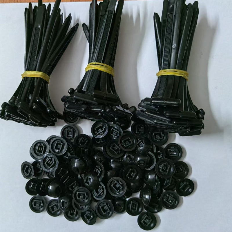 Snap-Fit Nylon Fästklämma för Bilreparationer