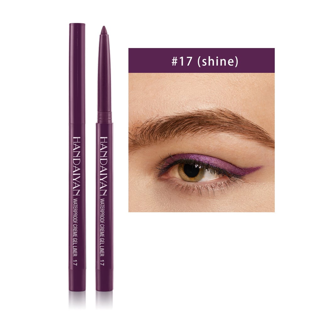 20-Teiliges Set Mit Farbigen Eyeliner-Stiften (20-delars uppsättning färgade eyelinerpennor)