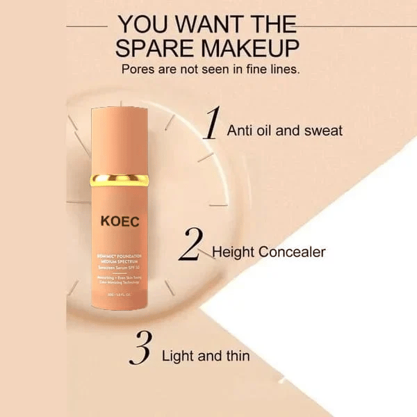 4-in-1 Bionic Concealer Flytande Foundation