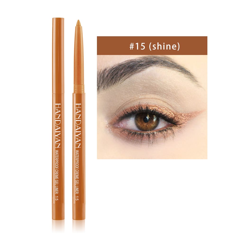 20-Teiliges Set Mit Farbigen Eyeliner-Stiften(20-delars set med färgade eyelinerpennor).