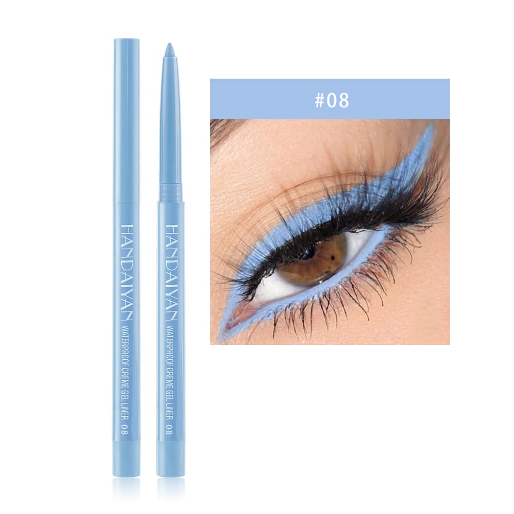 20-Teiliges Set Mit Farbigen Eyeliner-Stiften(20-delars set med färgade eyelinerpennor).
