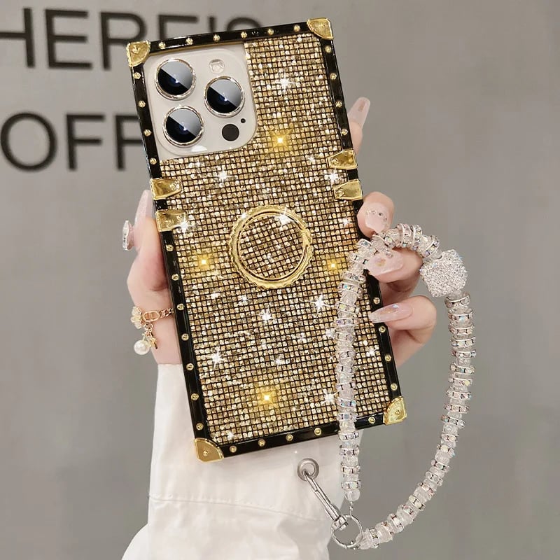 ✨Sparkle Crystal Armband Telefonfodral