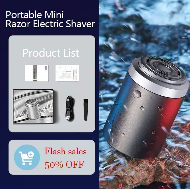 đ„ Last Day 49% OFFđ„Newest Mini Portable Electric Shaver